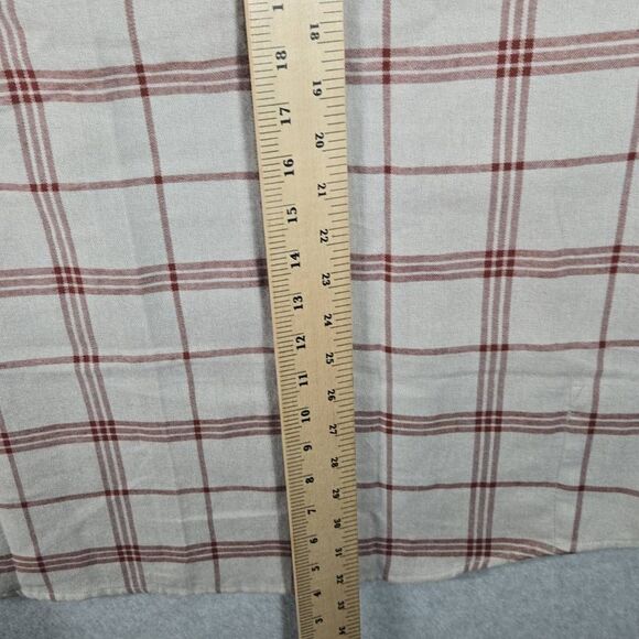 Prana Flannel Shirt Plaid 2XL NEW Button Down Dolberg Plaid Heavyweight Shacket - Picture 11 of 13